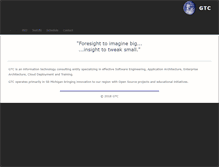 Tablet Screenshot of gtcgroup.com